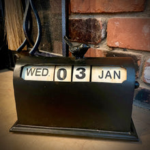 Load image into Gallery viewer, Black Iron Perpetual Calendar
