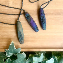 Load image into Gallery viewer, Matte Metallic Druzy Necklace
